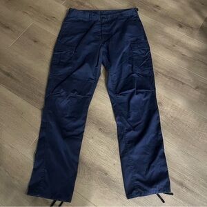 Rothco Tactical BDU Pants Navy Blue Military Button Fly Men‎ 37x34.5 Skateboard